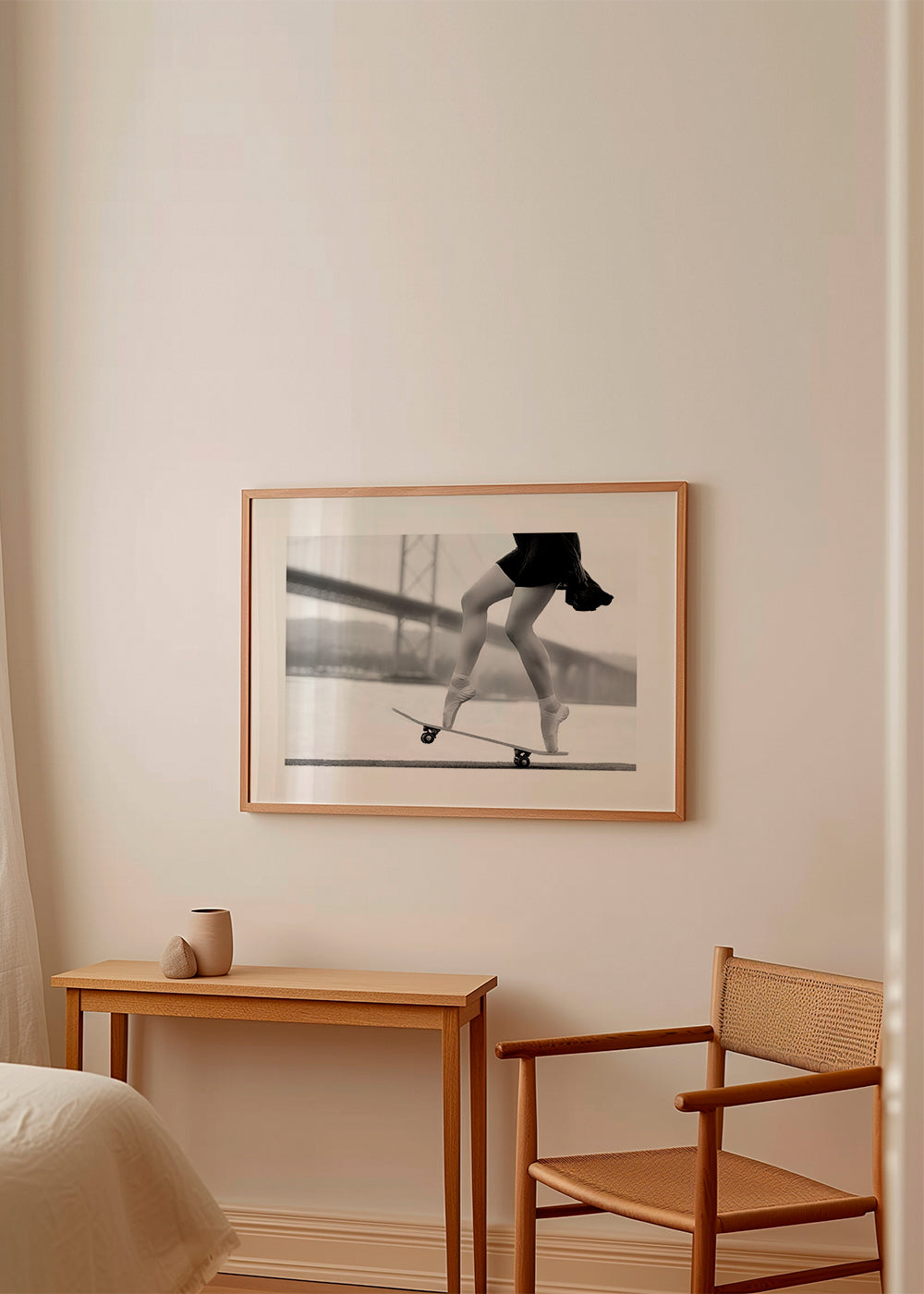 Skater-fotografi på tåspids