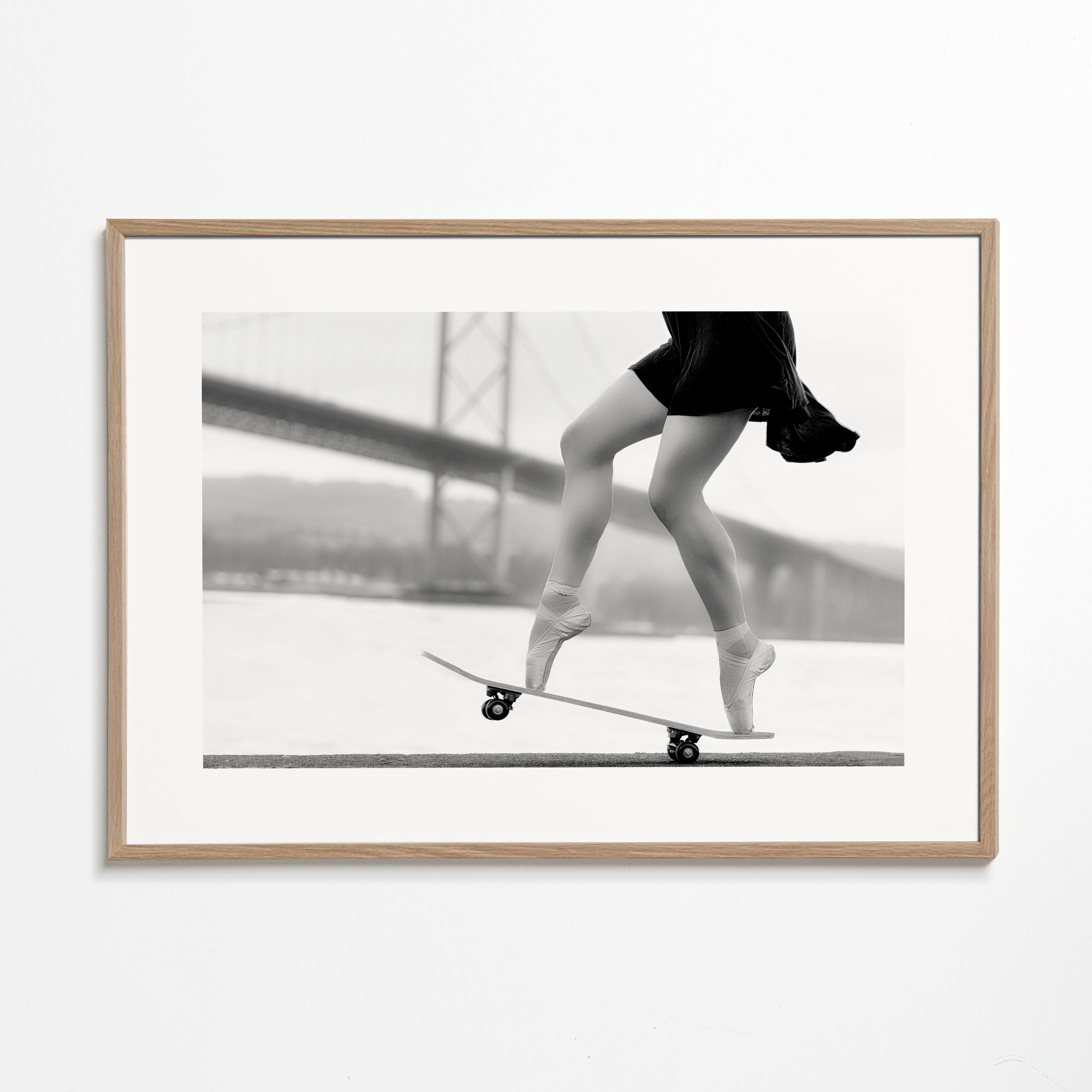 Skater-fotografi på tåspids