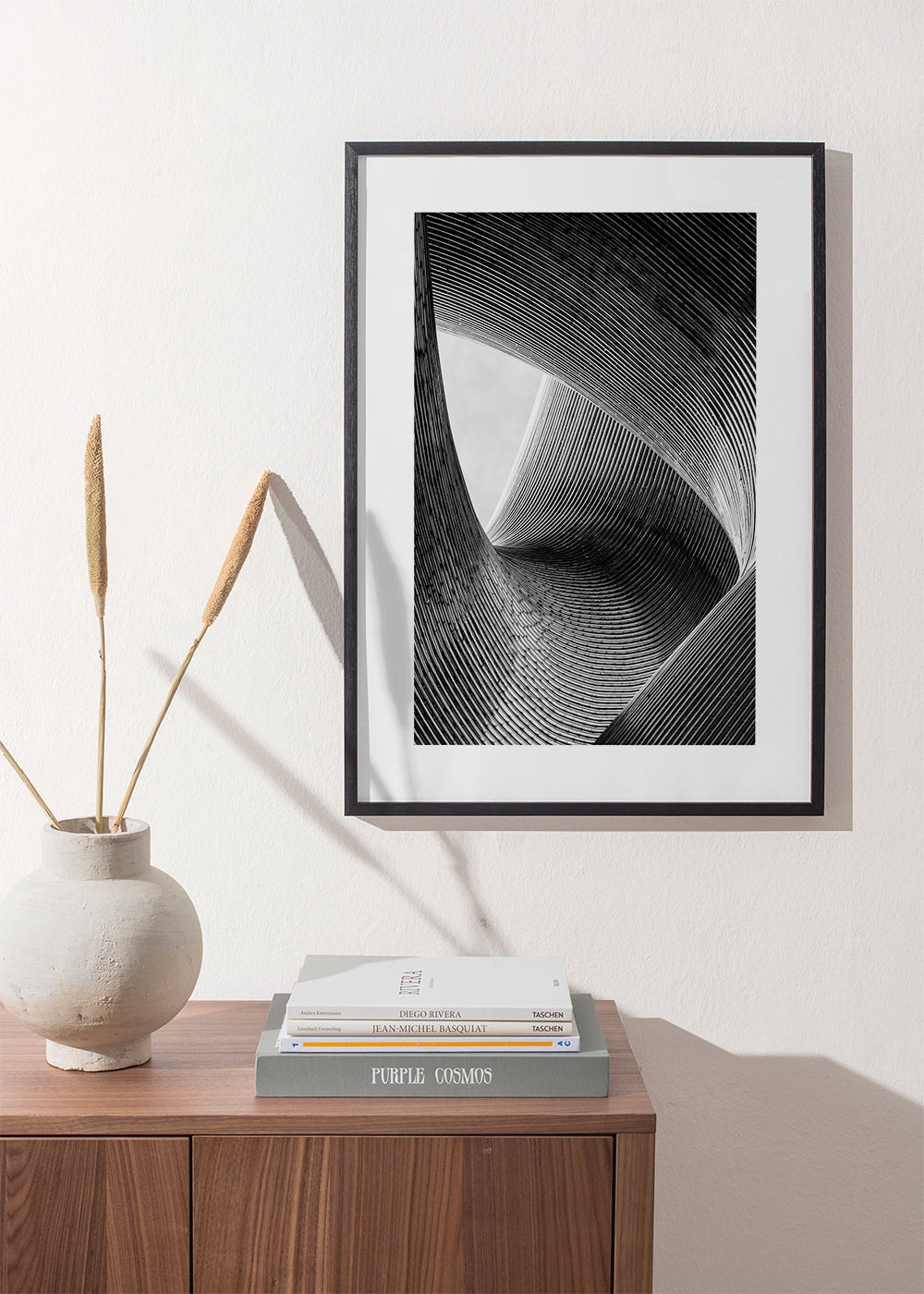 Arkitekturfotografi med buede linjer