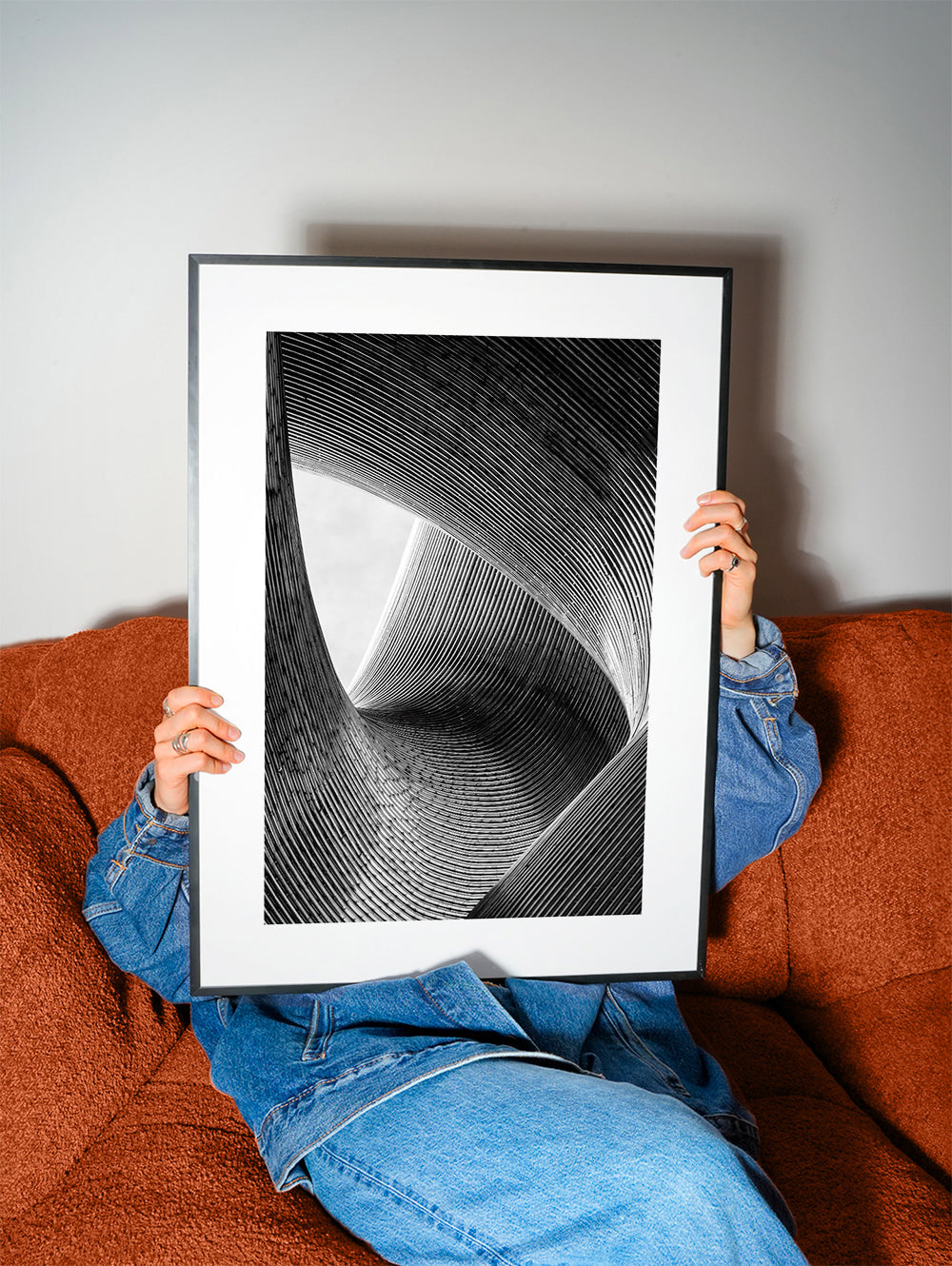 Arkitekturfotografi med buede linjer