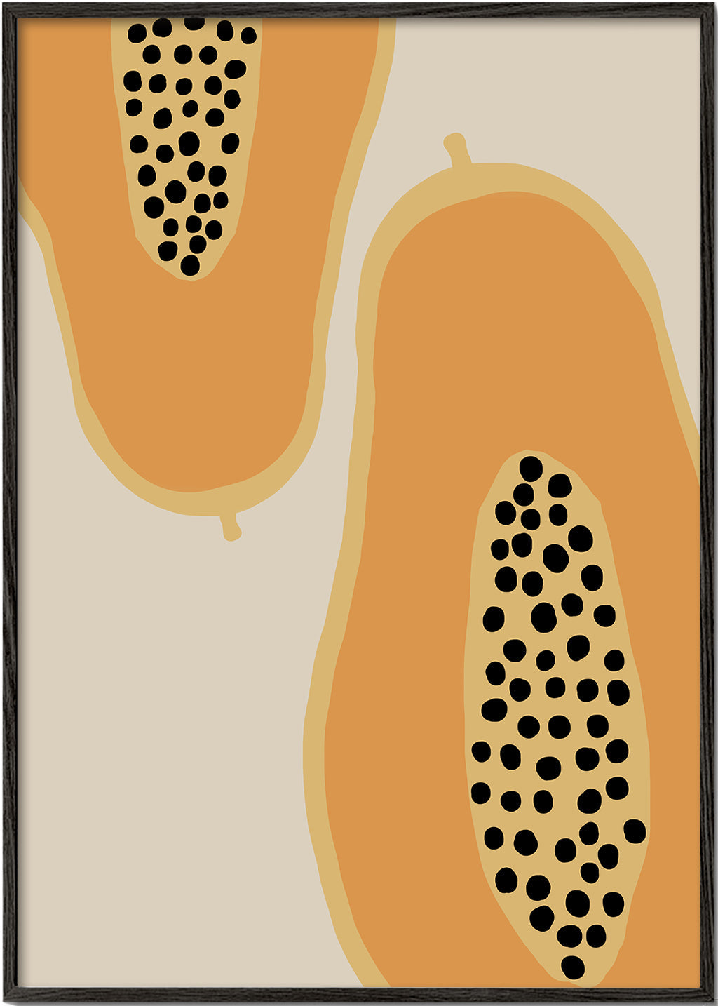 Køkkenkunst papaya minimal