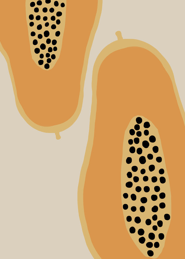 Køkkenkunst papaya minimal