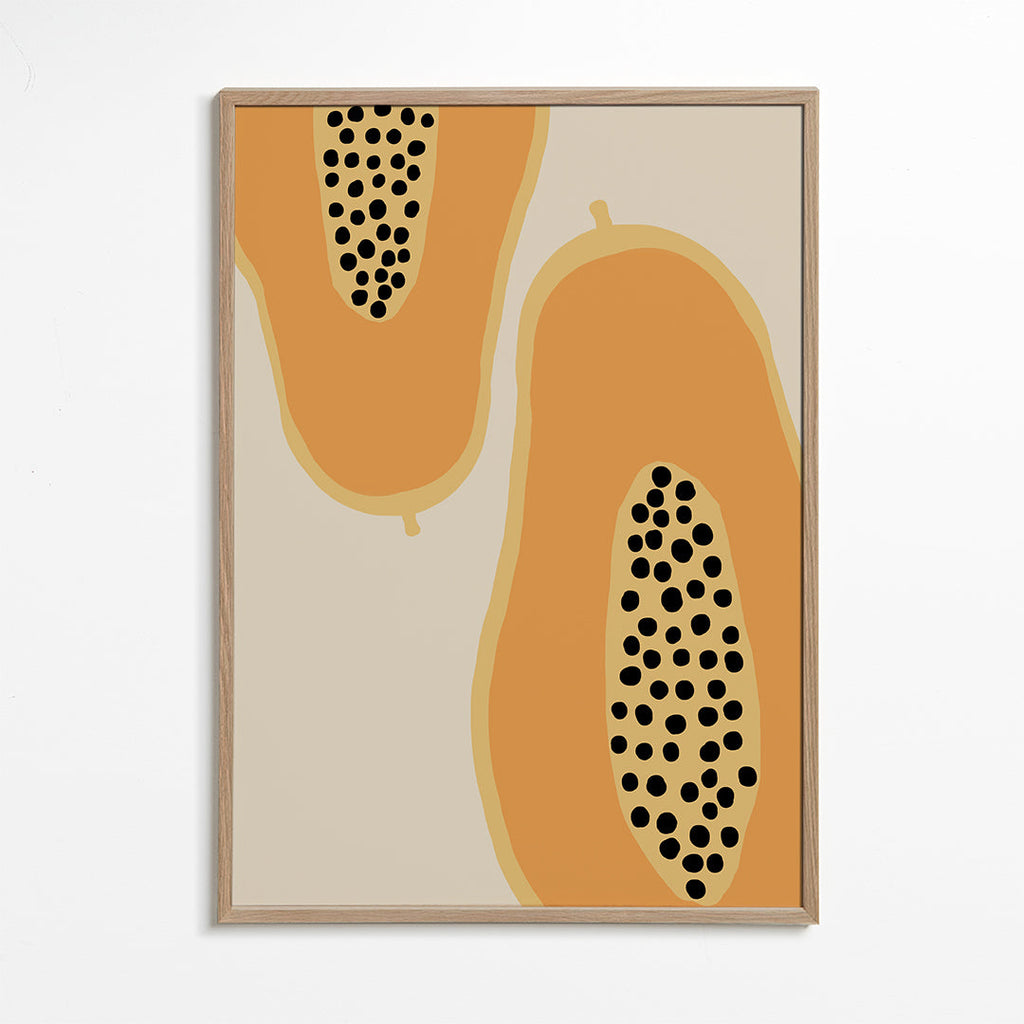 Køkkenkunst papaya minimal