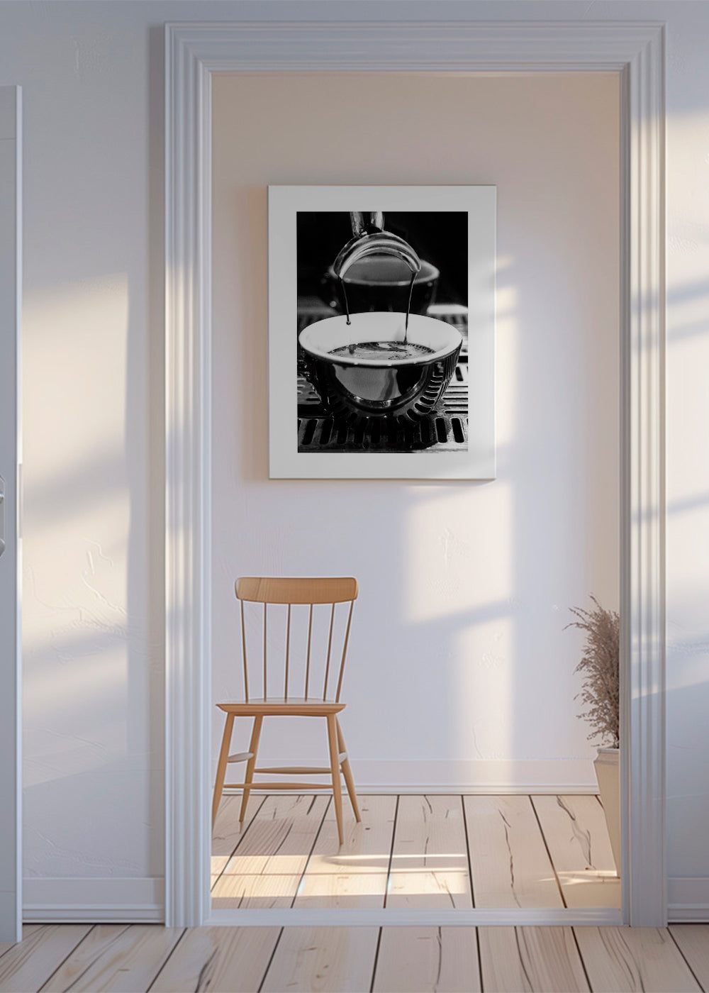 Køkkenkunst Espresso tæt på