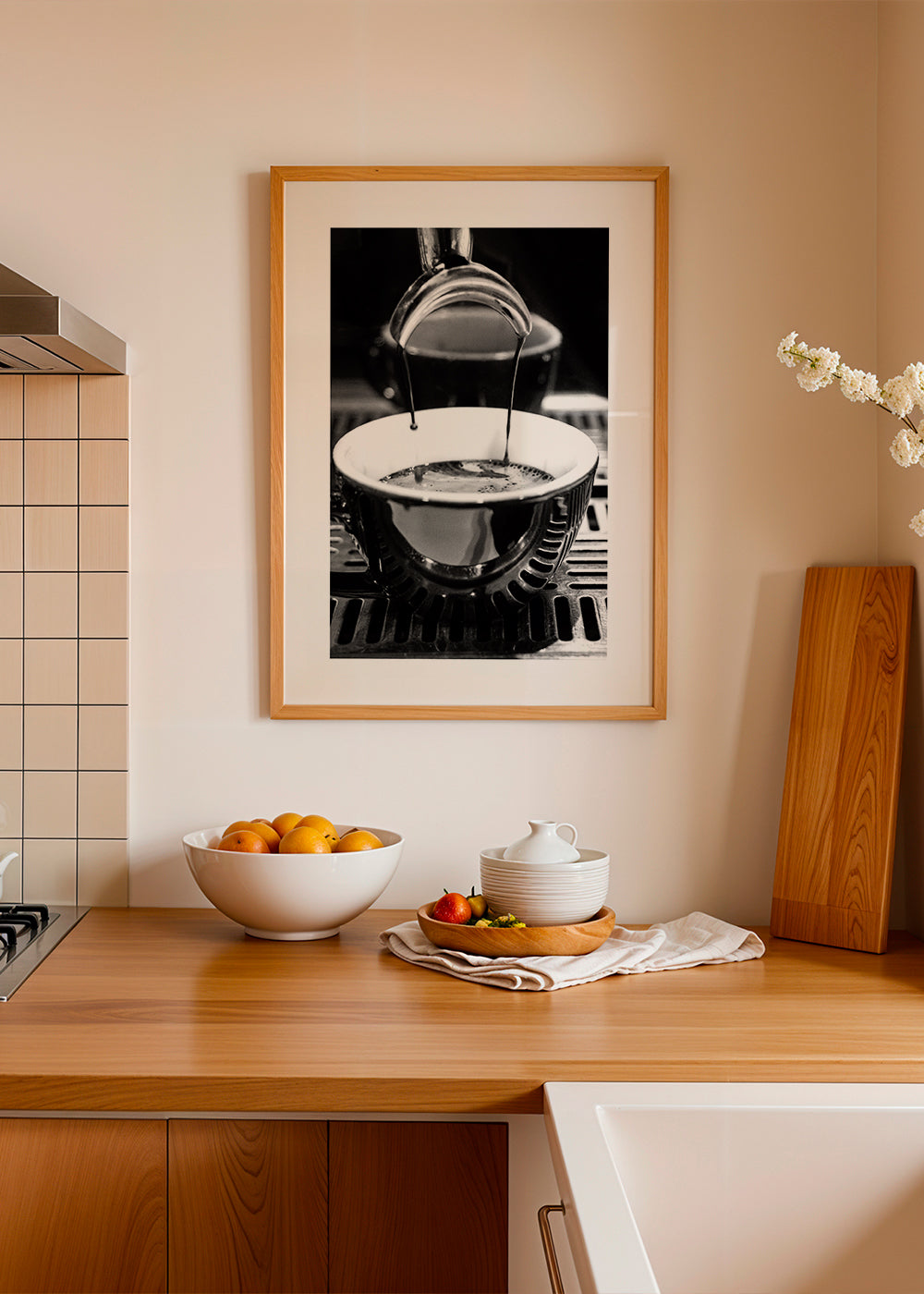 Køkkenkunst Espresso tæt på