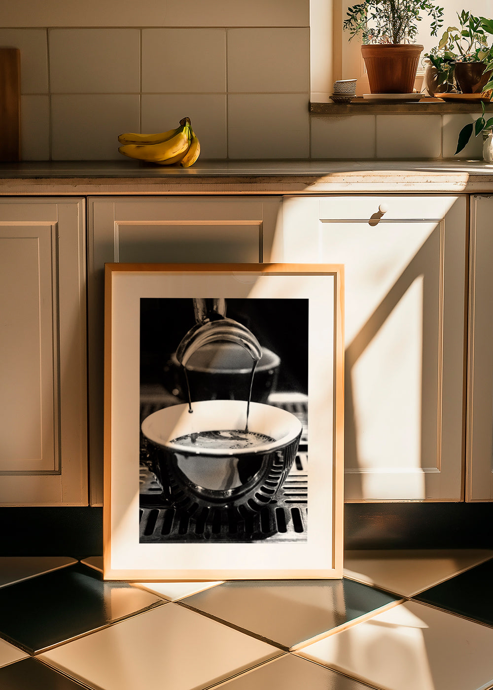 Køkkenkunst Espresso tæt på