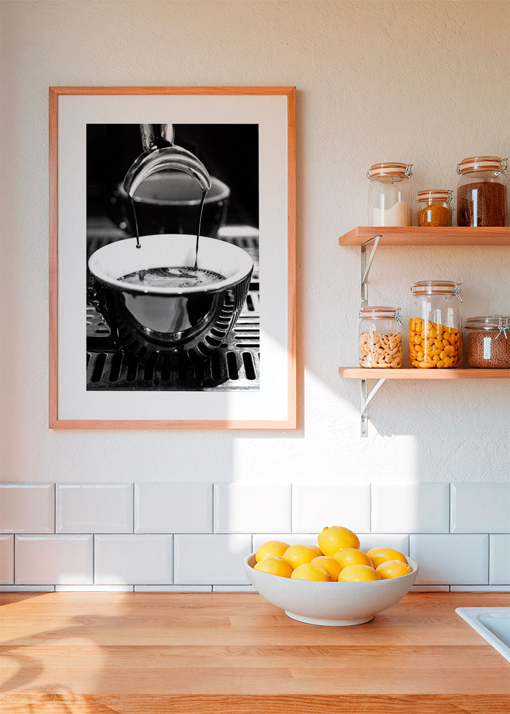 Køkkenkunst Espresso tæt på