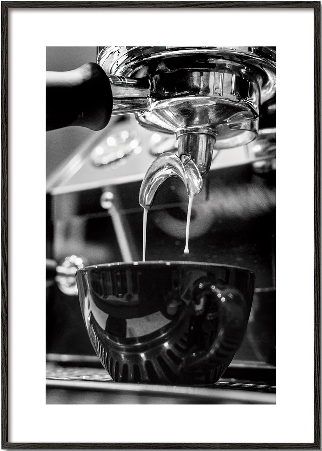 Køkkenkunst: Espresso i sort-hvid
