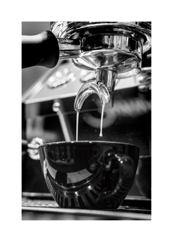 Køkkenkunst: Espresso i sort-hvid