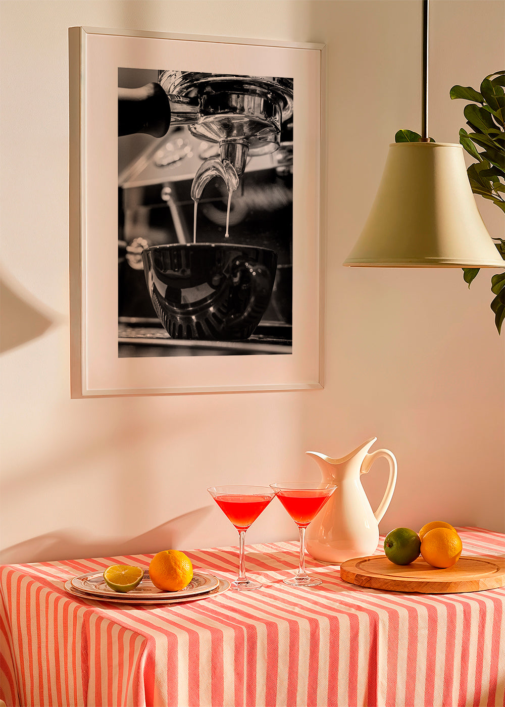 Køkkenkunst: Espresso i sort-hvid