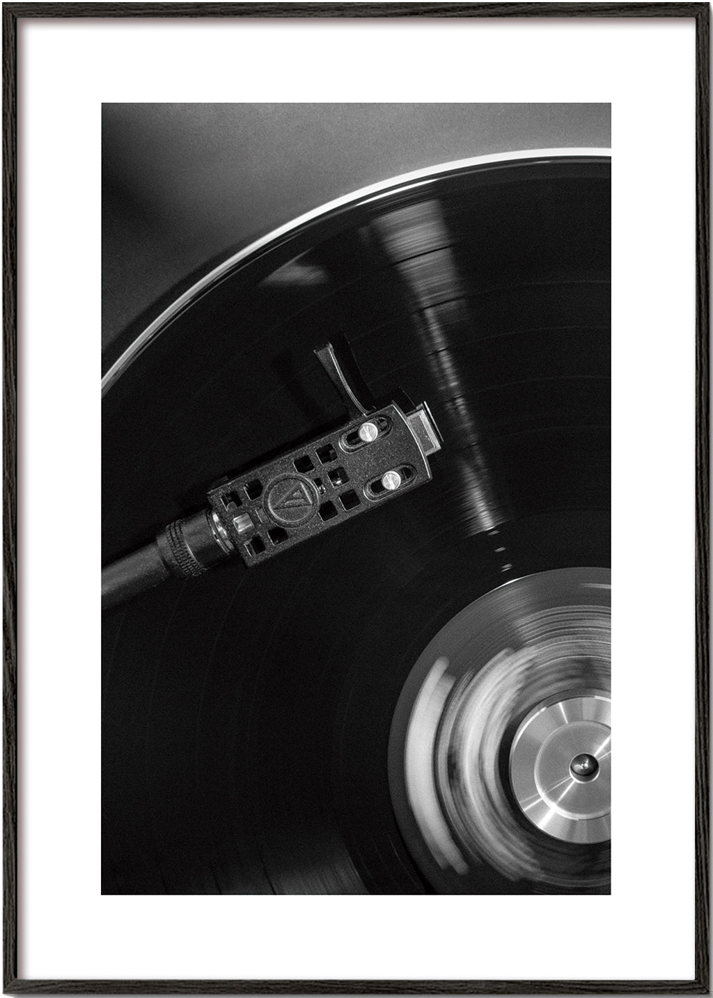 Vinylfotografi tæt på