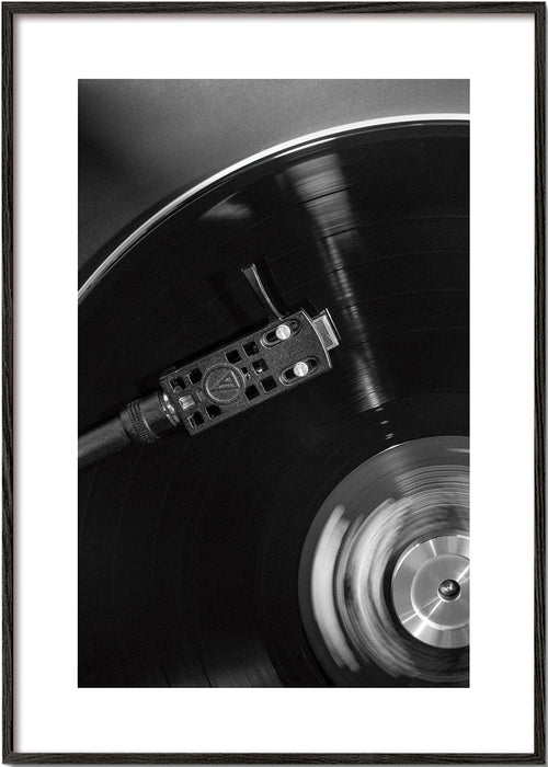 Vinylfotografi tæt på