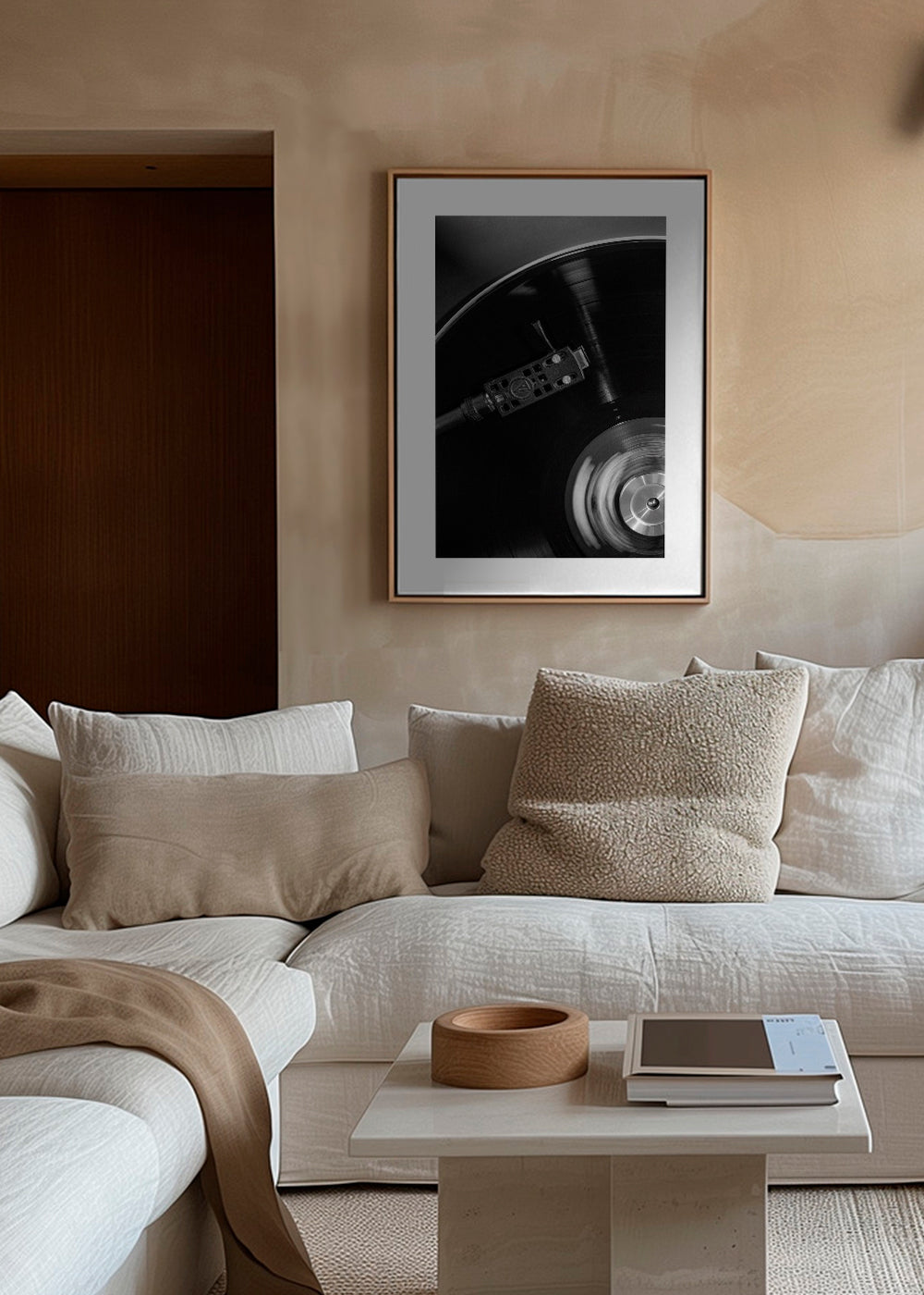 Vinylfotografi tæt på