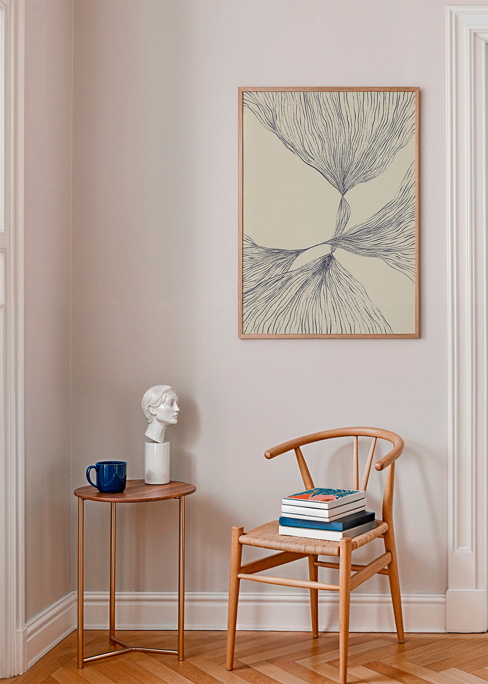Botaniske linjer kunst