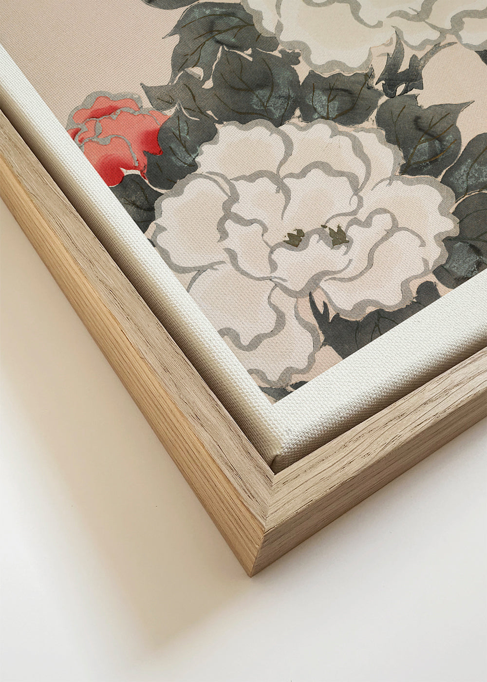 Botanisk plakat: japansk blomsterstudie