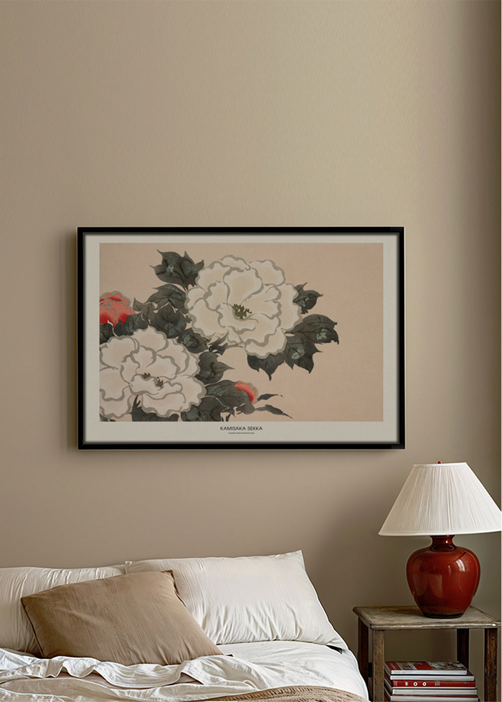 Botanisk plakat: japansk blomsterstudie