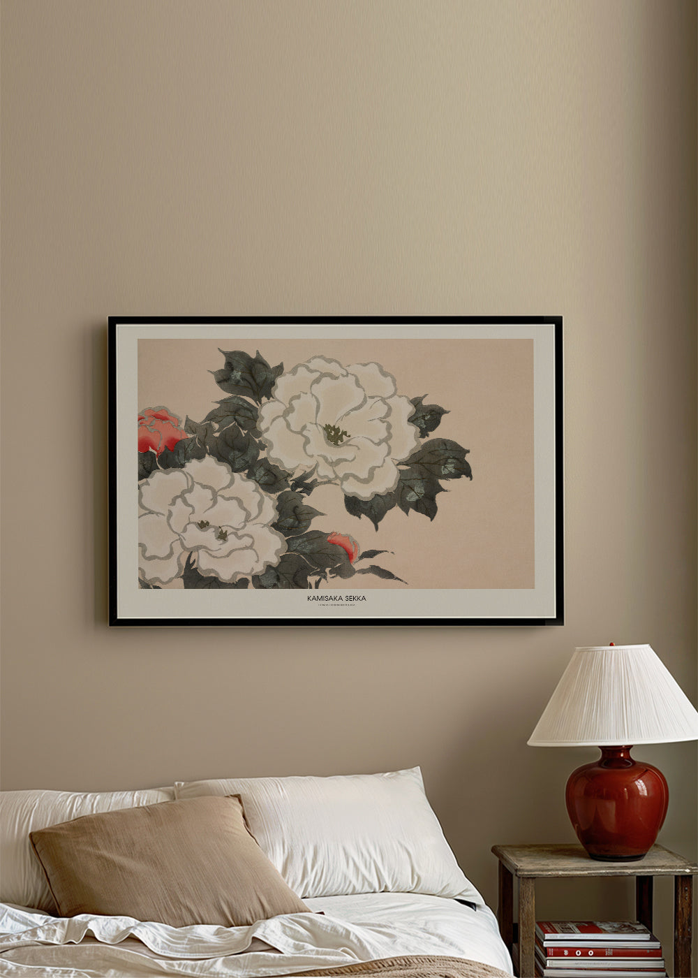 Botanisk plakat: japansk blomsterstudie
