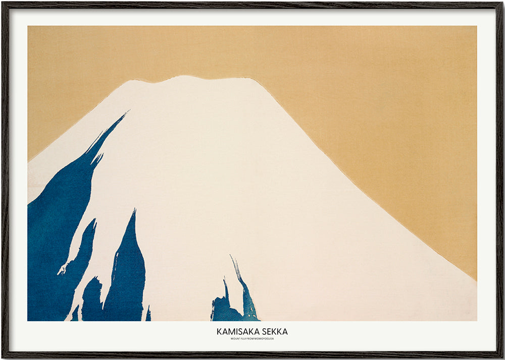 Landskabsplakat: Minimal Mount Fuji