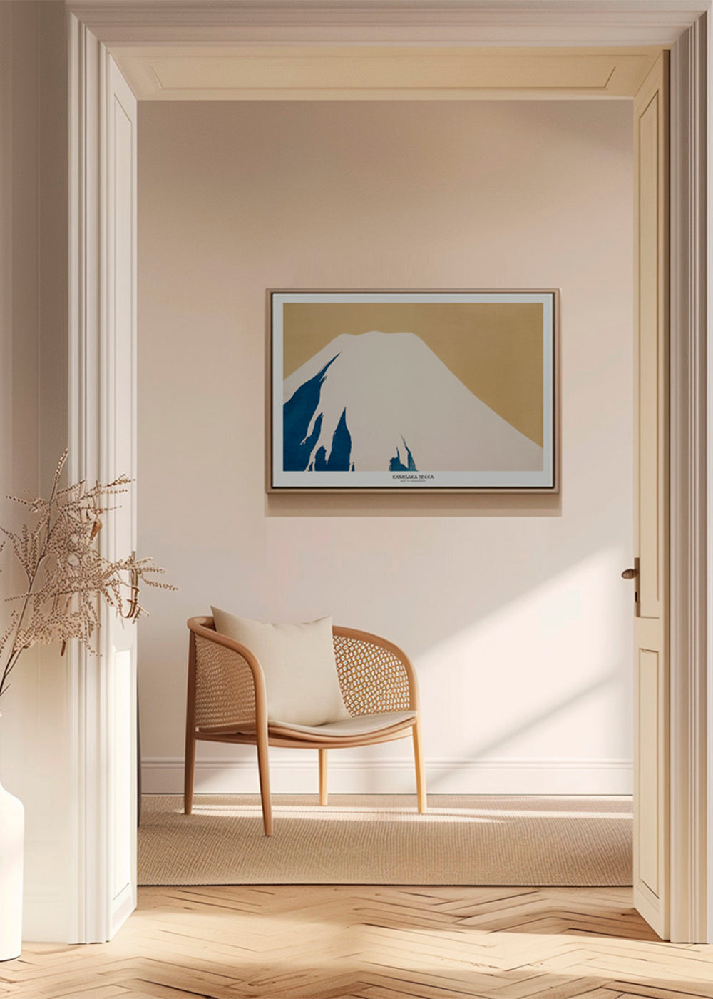 Landskabsplakat: Minimal Mount Fuji