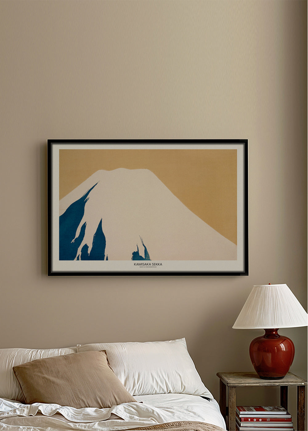 Landskabsplakat: Minimal Mount Fuji