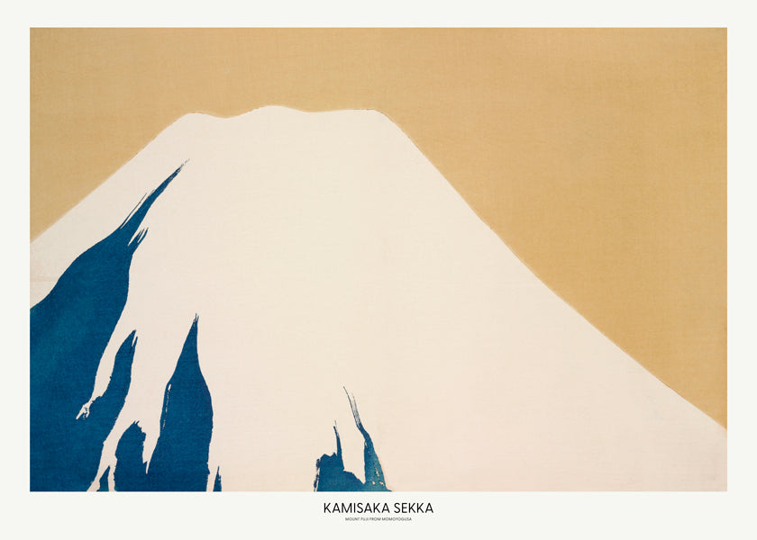Landskabsplakat: Minimal Mount Fuji