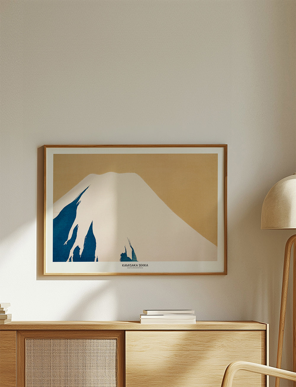 Landskabsplakat: Minimal Mount Fuji