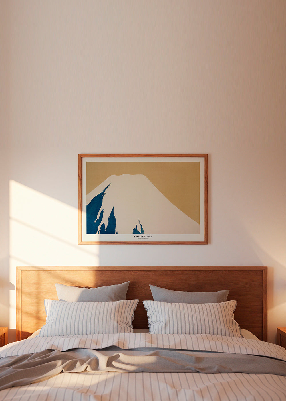 Landskabsplakat: Minimal Mount Fuji