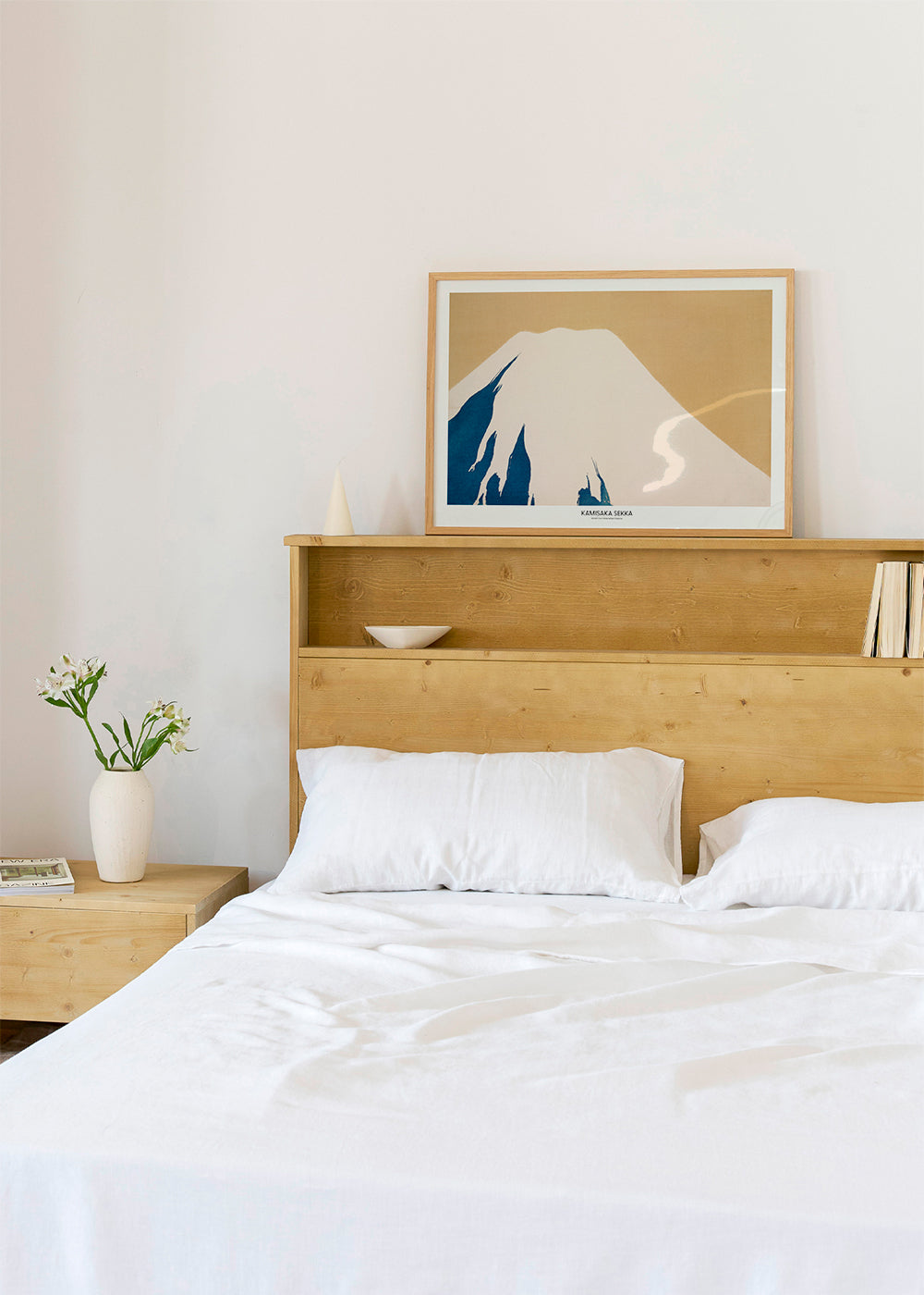 Landskabsplakat: Minimal Mount Fuji
