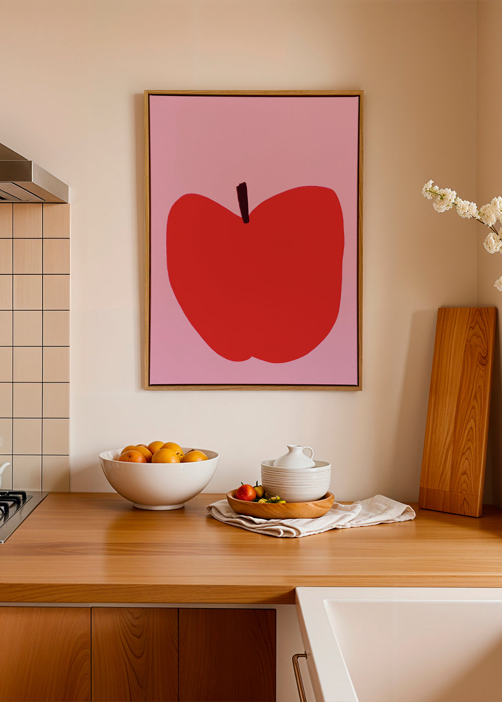 Køkkenkunst: minimalt æble