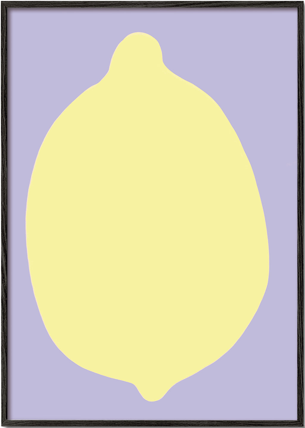 Køkkenkunst citron silhuet