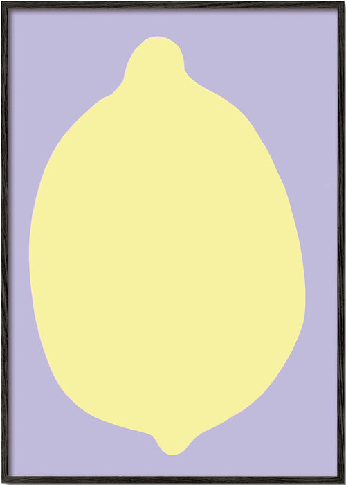 Køkkenkunst citron silhuet