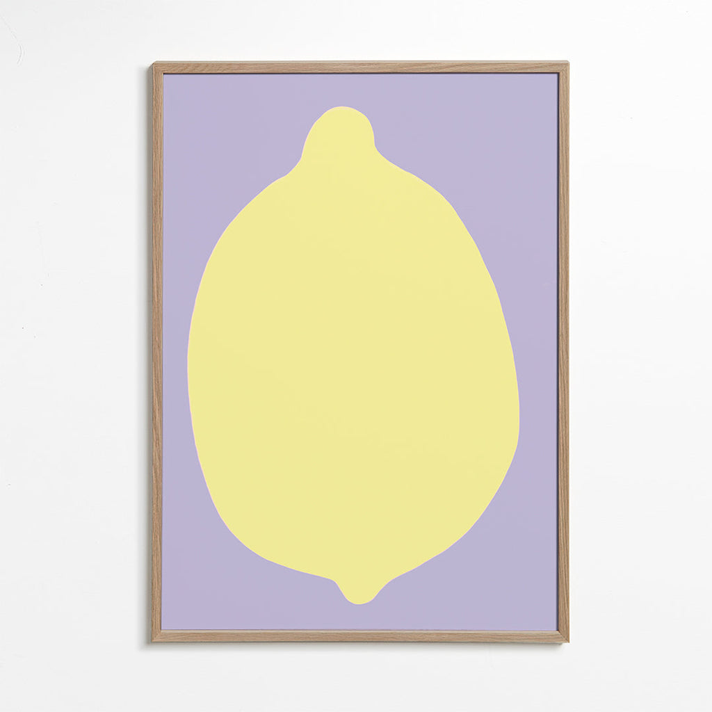 Køkkenkunst citron silhuet