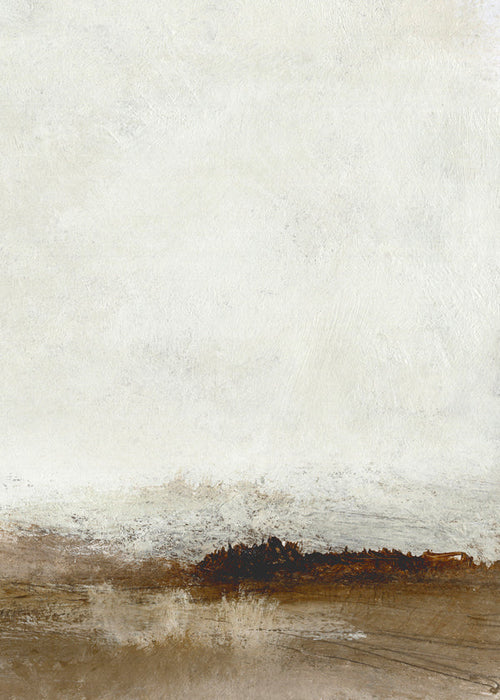 Minimal landskab i jordfarver