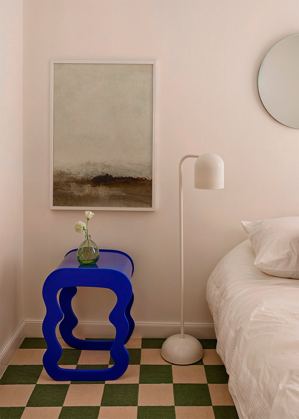 Minimal landskab i jordfarver
