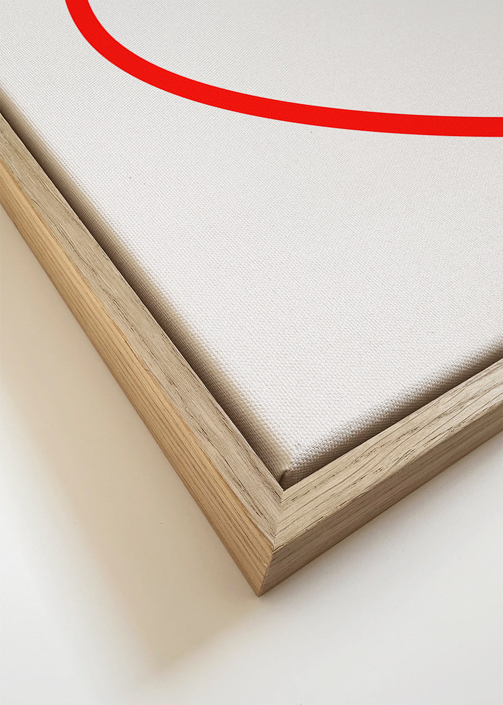 Illustration to røde hjerter minimalistisk