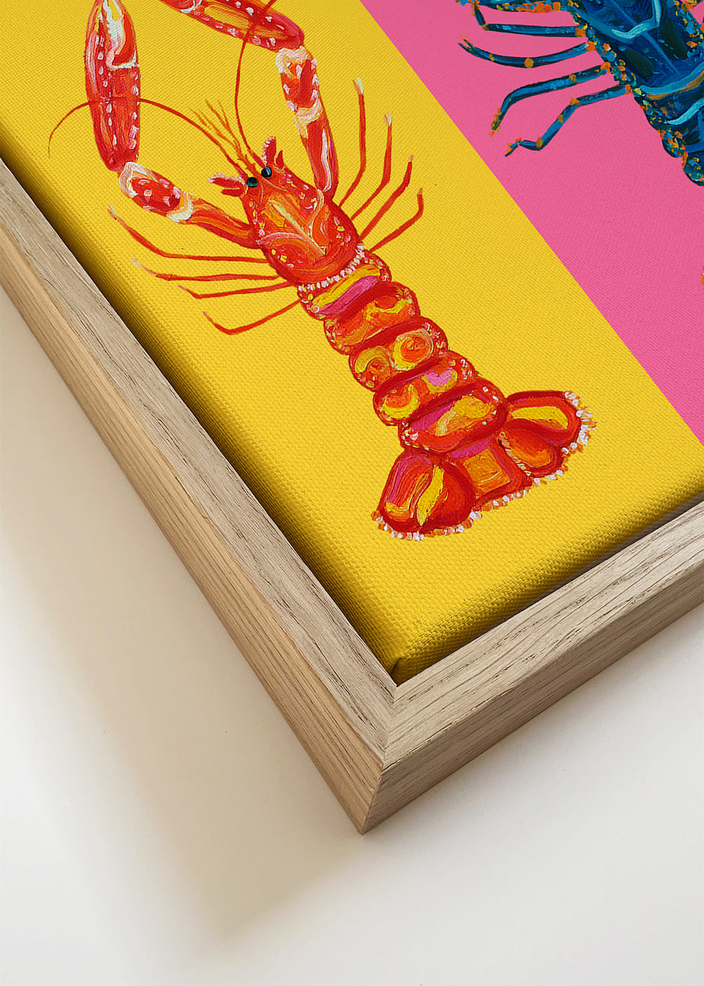 Køkkenkunst: hummere pop art