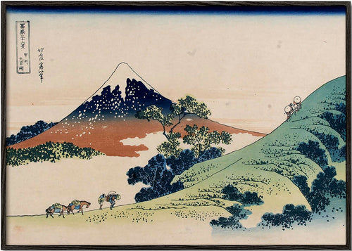 Landskabskunst: Mount Fuji i ukiyo-e stil
