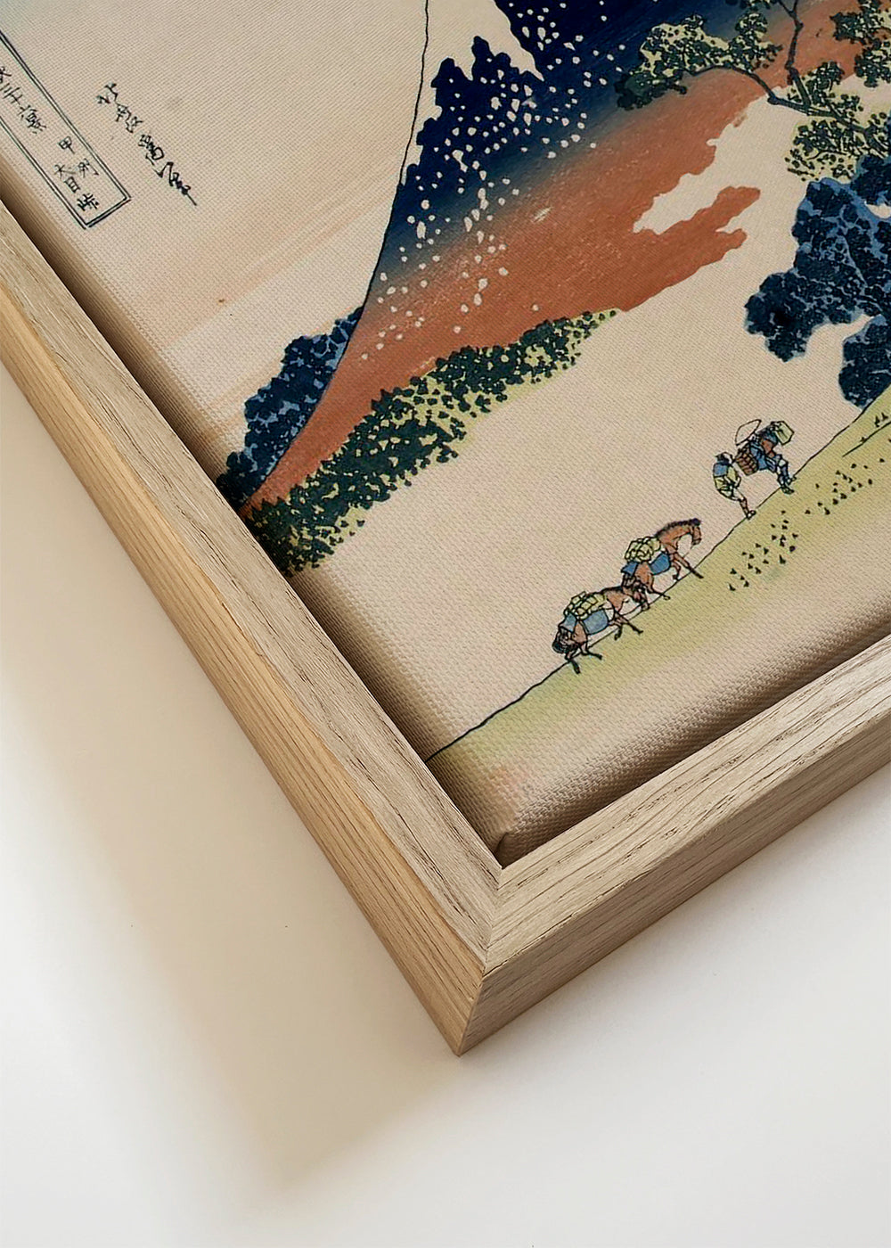 Landskabskunst: Mount Fuji i ukiyo-e stil