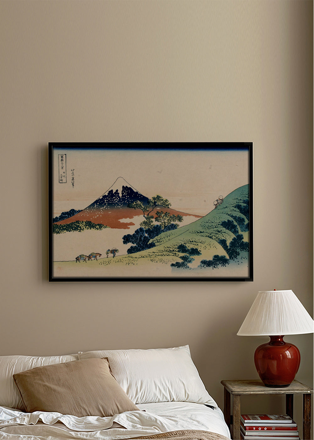 Landskabskunst: Mount Fuji i ukiyo-e stil