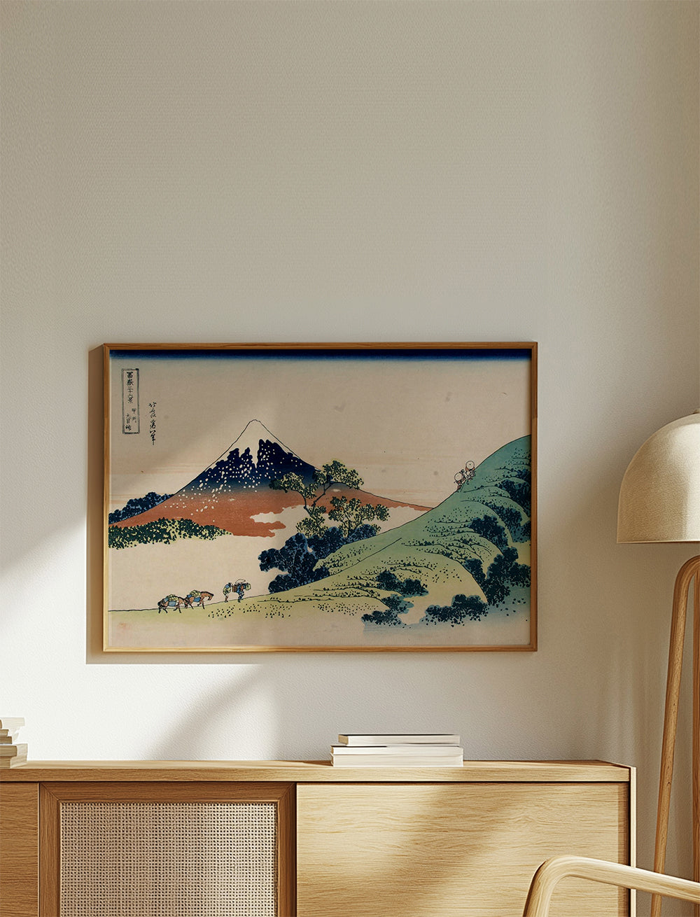 Landskabskunst: Mount Fuji i ukiyo-e stil