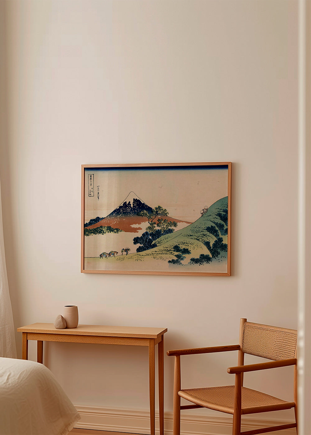 Landskabskunst: Mount Fuji i ukiyo-e stil
