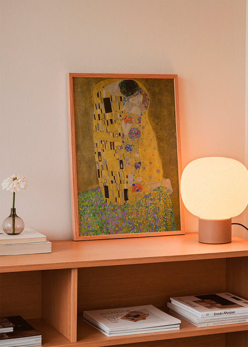 Vintage-plakat Gylden kys