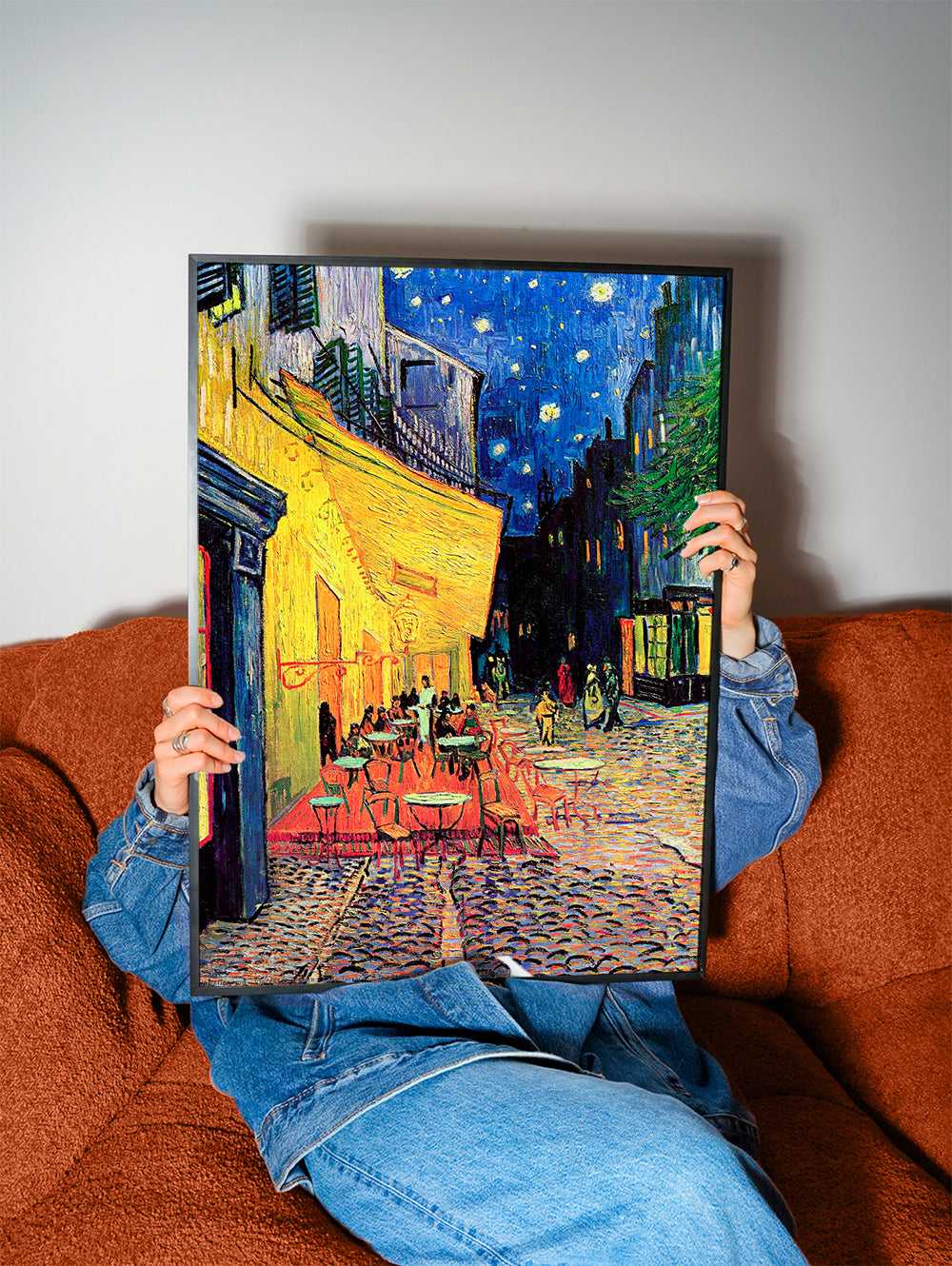 Køkkenkunst Natcafé i impressionistisk stil