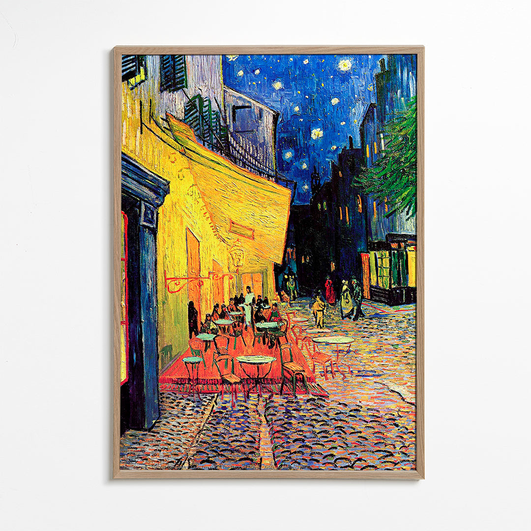 Køkkenkunst Natcafé i impressionistisk stil