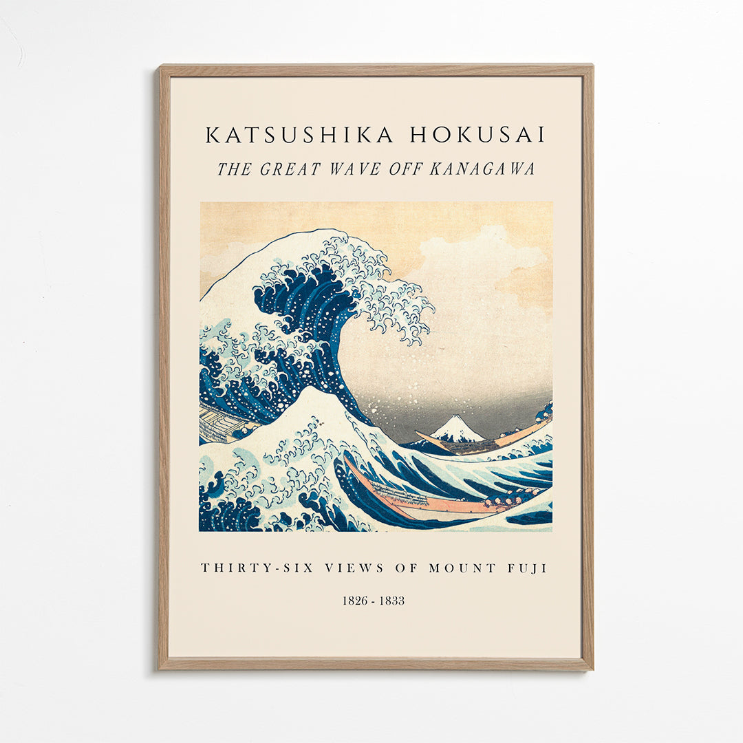 Japansk bølgeplakat: Den Store Bølge