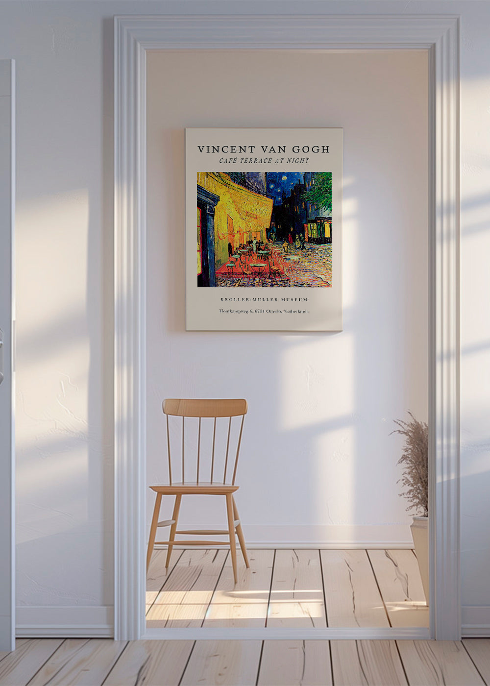 Køkkenkunst: Kaffeterrasse om natten
