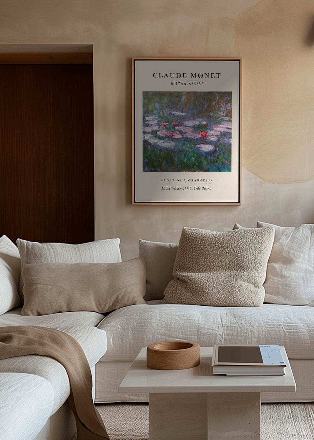 Botanisk plakat: Åkander impressionistisk