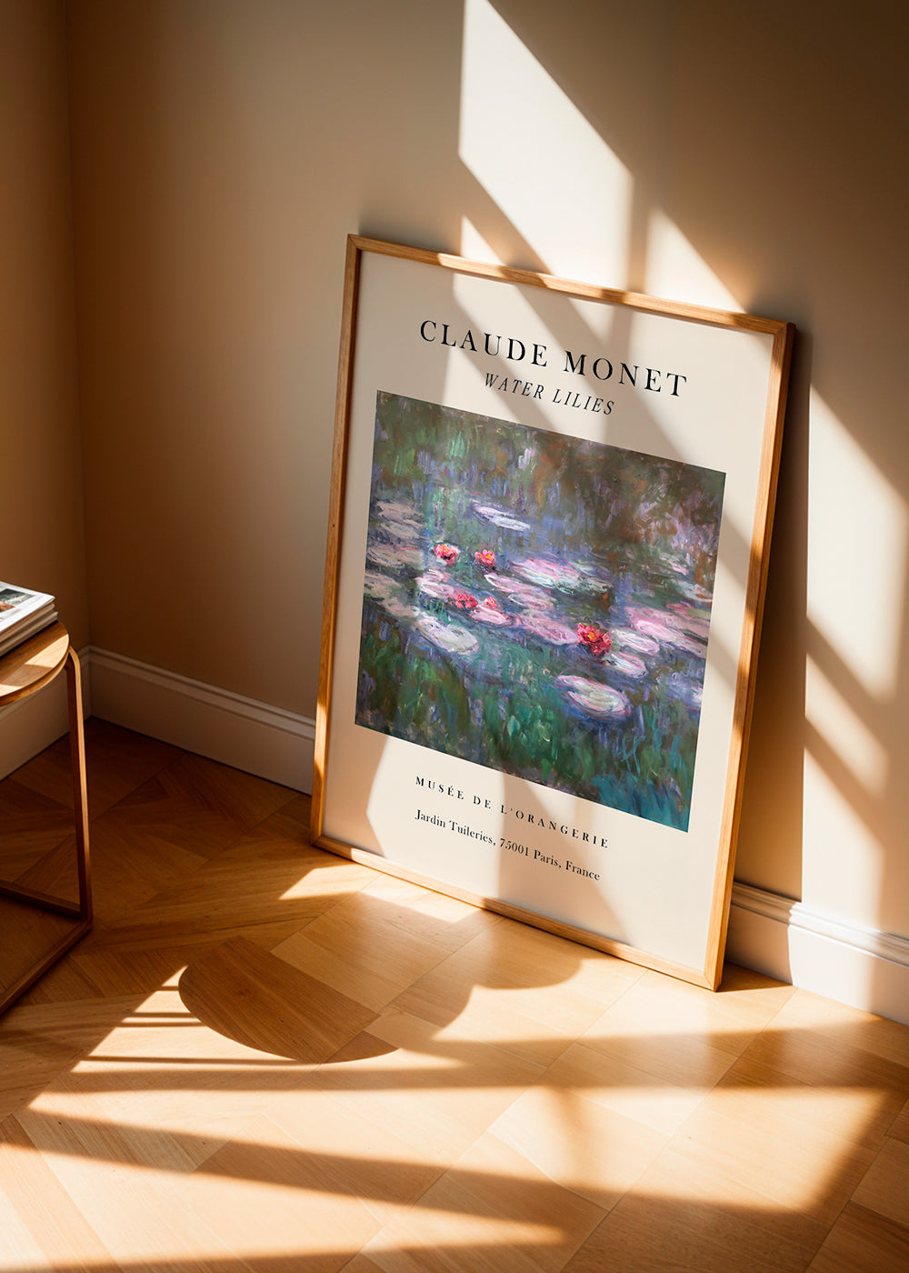 Botanisk plakat: Åkander impressionistisk