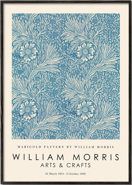 Botanisk plakat William Morris Marigold