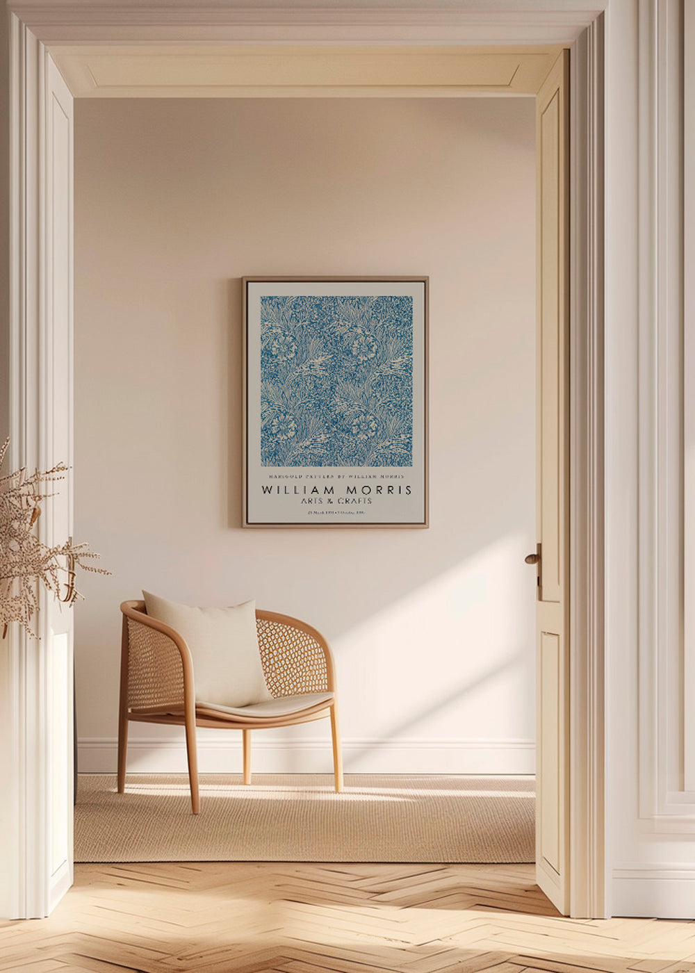 Botanisk plakat William Morris Marigold
